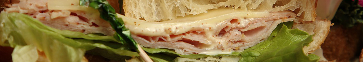 Eating American (New) Deli Sandwich at Swheat Market restaurant in Cartersville, GA.
